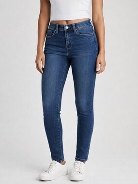 American Eagle Outfitters Indigo High-Rise Skinny Jeans